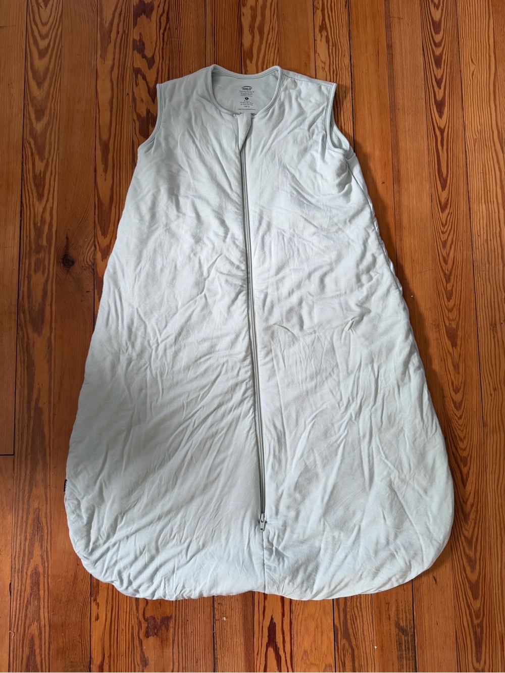HALO SleepSack SuperSoft Bamboo Viscose XL 18-24M 1.5 TOG Sage Green Sleep Bag